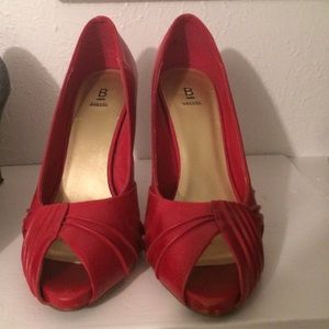 Super Cute Red Peep Toes!